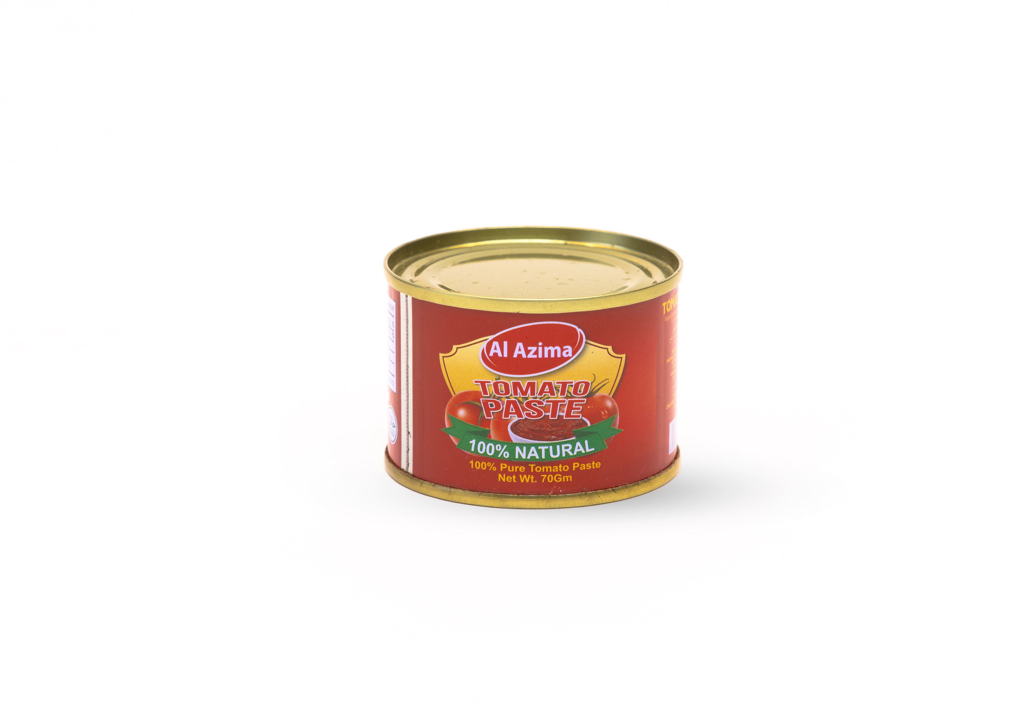 AL AZIMA TOMATO PASTE EASY OPEN 100X70GRM